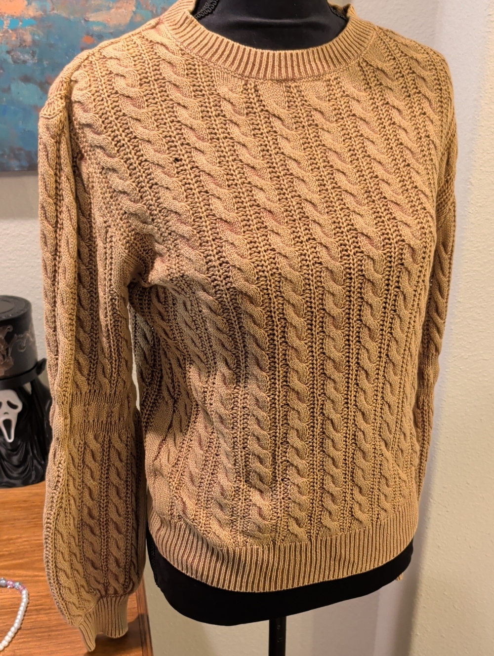 Gilded Intent fall Light brown sweater women's large from the buckle store